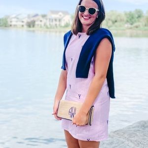 Piping prints lobster dress